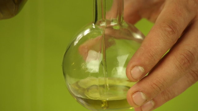 Transfusion of vegetable oil