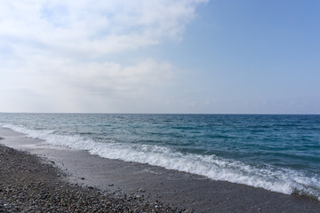 coast of Mediterranean sea