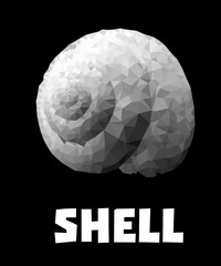 Shell triangle logo