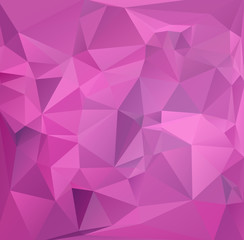 Fototapeta premium Purple Polygonal Mosaic Background, Creative Design Templates