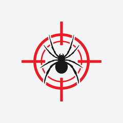 spider icon red target