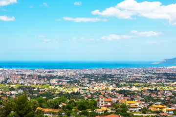 Fototapeta na wymiar Palermo Sicily Landscape, Italy