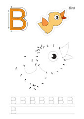 Numbers game for letter B