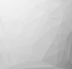 Gray White Polygonal Background, Creative Design Templates