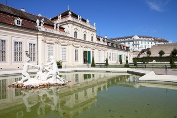 Fototapeta premium Vienna - Lower Belvedere