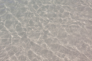 Clear water