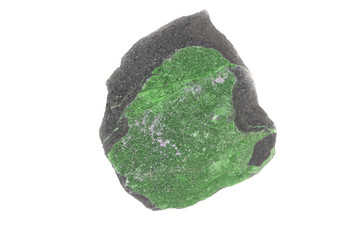 green garnet (uvarovite)