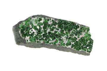 green garnet (uvarovite)