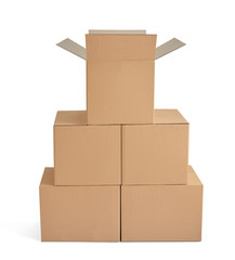 box package delivery cardboard carton