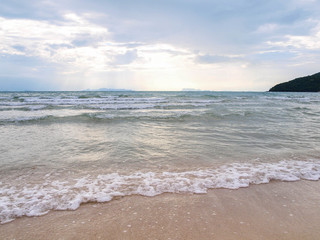beach and sea