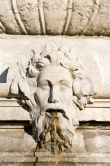 Détail d'une fontaine