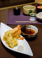 Tempura Japanese cuisine