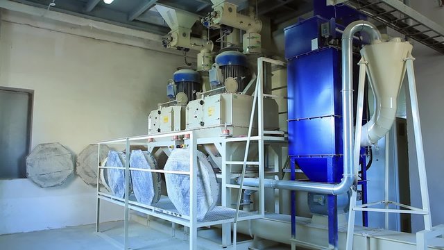 Factory for the Production of Animal Feed.