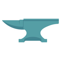 Anvil vector illustration. Anvil on white background. Anvil isolated vector.