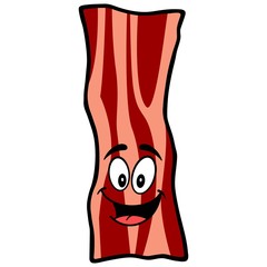 Bacon Strip Cartoon