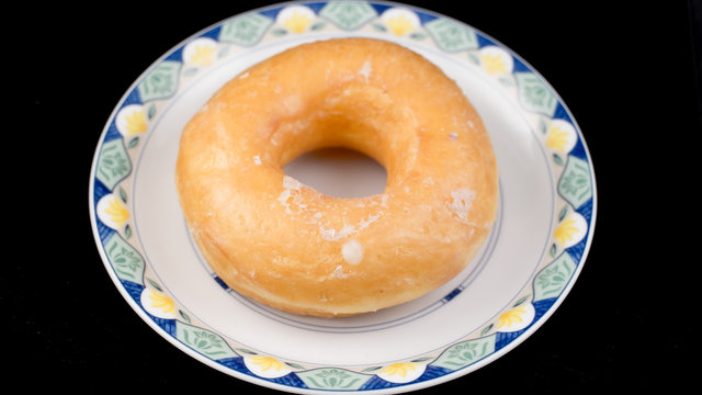 Glazed donuts background image