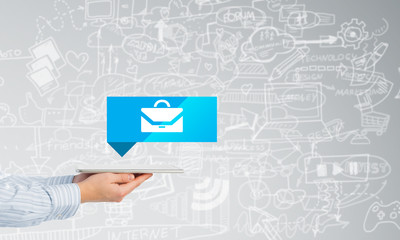 Cloud computing concept