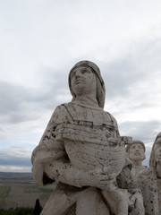 faith, Cerro de los Angeles in Getafe, Madrid. monument inaugura