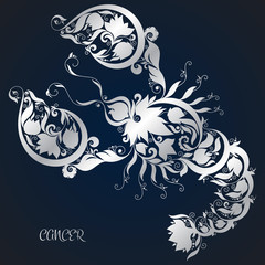 Cancer. Astrology Zodiac sign.