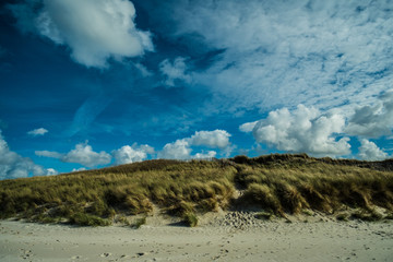 Strand von Keremma mit Wolken