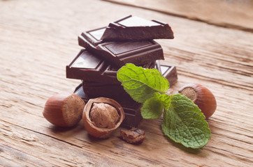 Chocolate and hazelnut