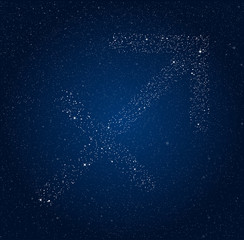 Vector astrological sign of the Zodiac. EPS 10.