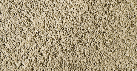 Gravel mixed with sand closeup