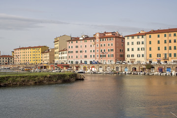 Livorno,Fosso Reale zona Pontino.