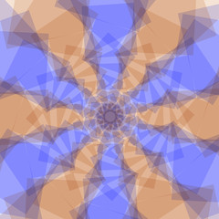 Radial abstract background. Bright colors. Vector illustration.