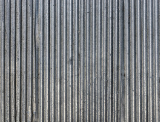 Corrugated steel sheets texture