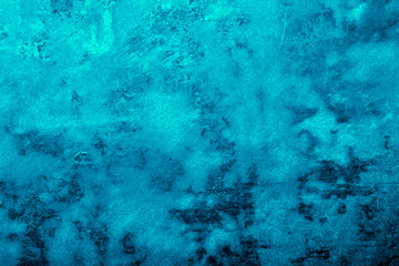 Flour spilling on black background. Toned