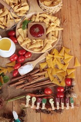 Corn snack and chips corn raw delicious.