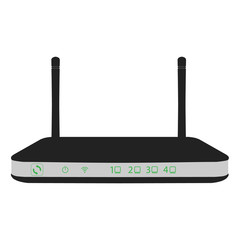 Realistic router vector