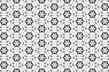 Ornament with black and white patterns. 8
