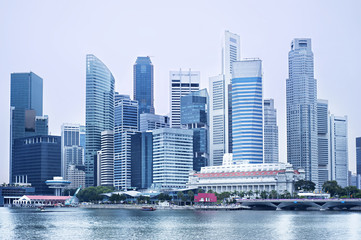 Obraz na płótnie Canvas Modern Singapore