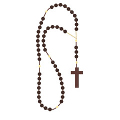 Naklejka premium Rosary beads