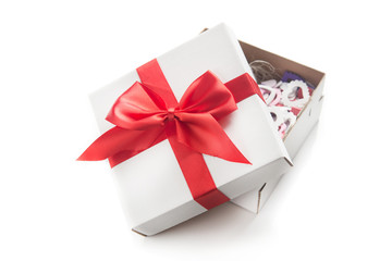white gift box
