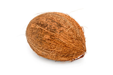 coconut isolated on white