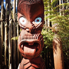 Maori carving
