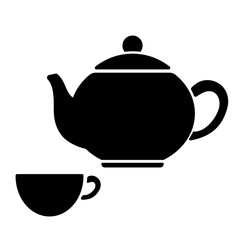 teapot and cup icon
