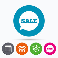 Sale sign icon. Special offer symbol.