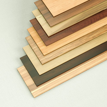 Different kinds of wood 