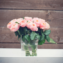 Pink roses