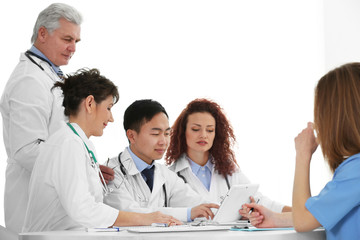 Fototapeta premium Team of doctors indoors