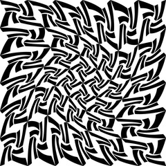 Vector modern seamless geometry pattern, black and white abstract geometric background, subtle pillow print, monochrome retro texture, hipster fashion design