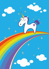 Rainbow unicorn