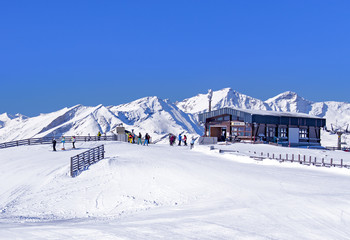 Austria ski resort Katschberg