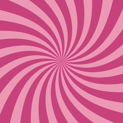 Swirling radial pattern background. Vector illustration