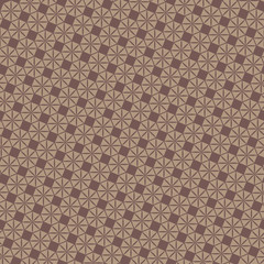 Vintage brown geometric pattern background, Vector illustration