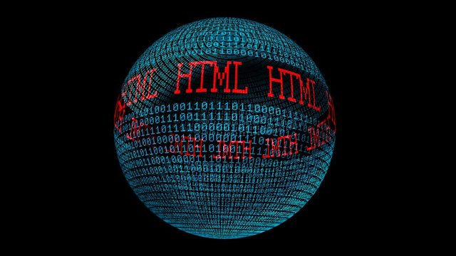 Html spinning globe